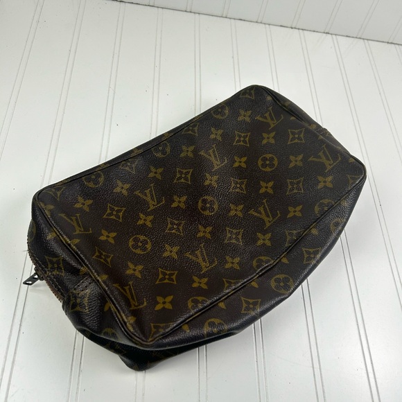 Louis Vuitton Trousse 28 Unisex Brown Monogram canvas Cosmetic Bag - Picture 8 of 14